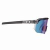 Ergodyne Skullerz AEGIR Anti-Scratch/Anti-Fog Safety Glasses, Clear Smoke Frame, Blue Mirror Polycarb Lens 55012